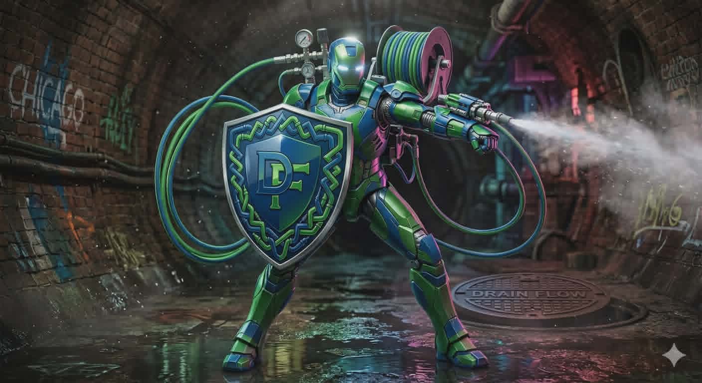Drain Warrior Ready to Help